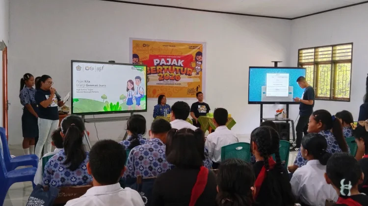 KP2KP Talaud Tanamkan Kesadaran Pajak sejak Dini melalui Pajak Bertutur