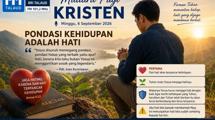 Mutiara Pagi Kristen : Pentingnya Menjaga Hati sebagai Pondasi Kehidupan