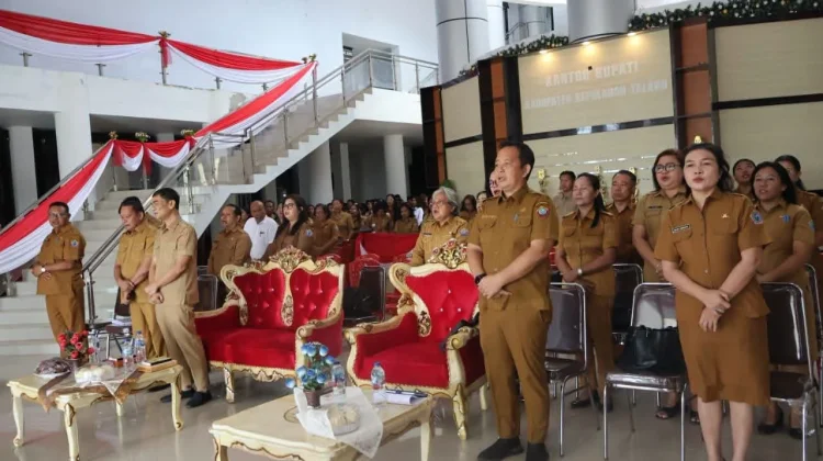 Bupati Welly Titah Ajak ASN Talaud Senantiasa Bersyukur dan Berdoa