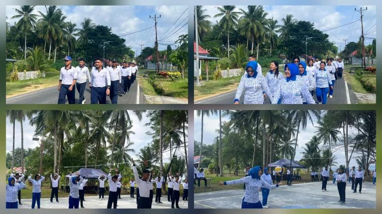 Semarak HUT ke-81 TNI AL, Lanal Melonguane Perkuat Soliditas Prajurit