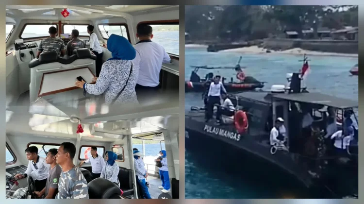 Lanal Melonguane Uji Coba Patkamla Miangas Usai Lintas Laut