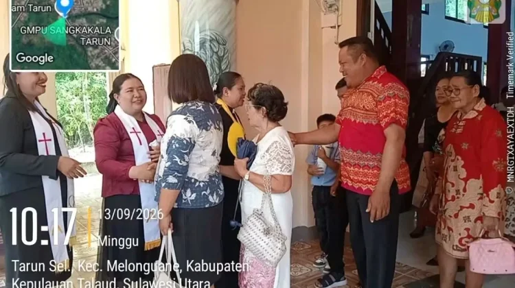 Babinsa Desa Tarun Laksanakan Pembinaan Iman Kristiani di Gereja Germita Siloam
