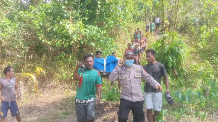 Penemuan Mayat Seorang Petani Terbakar di Kebun Uras Desa Lalue