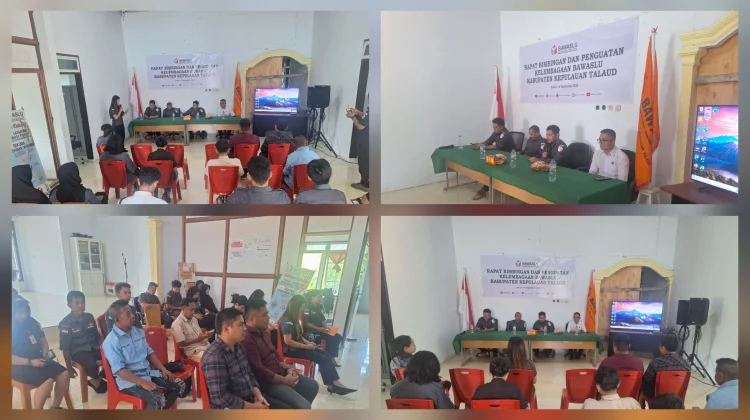 Bawaslu Talaud Gelar Penguatan Kelembagaan Hadapi Dinamika Demokrasi