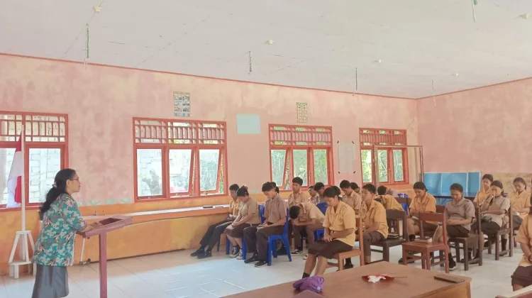 Kemenag Talaud Dorong Pelajar Jadi Generasi Disiplin dan Bertanggung Jawab