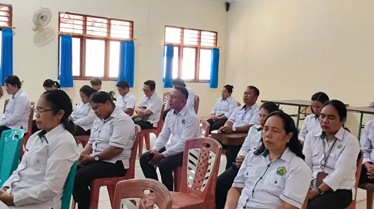 Kemenag Talaud Ajak Pegawai Tetap Percaya dan Berbuat Baik