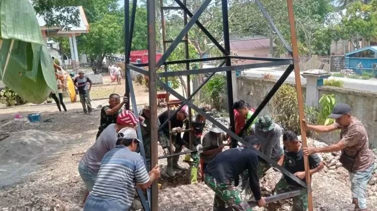 Babinsa Koramil Lirung Perkuat Sinergi lewat Komsos di Desa Musi