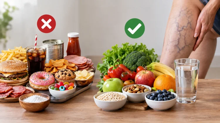 Makanan dan Minuman Sebaiknya Dibatasi saat Varises
