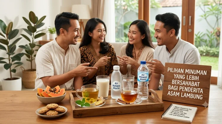 Tujuh Minuman yang Lebih Bersahabat bagi Pengidap Asam Lambung