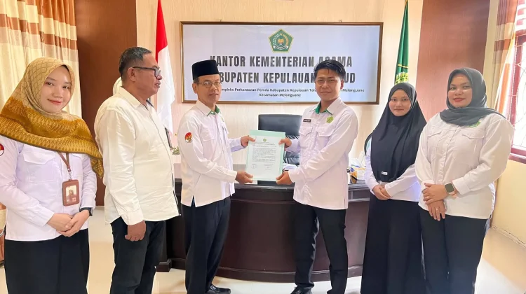 Perkuat Akuntabilitas, Kemenag Talaud Teken Perjanjian Kinerja Kepala KUA Beo