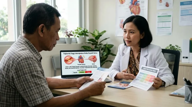 Trigliserida Tinggi Tingkatkan Risiko Penyakit Serius