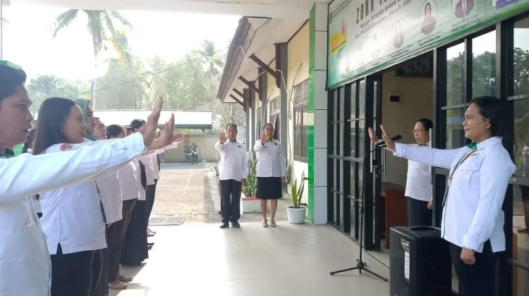 Kemenag Talaud Tekankan Disiplin ASN dan Kelengkapan Bukti Dukung SKP