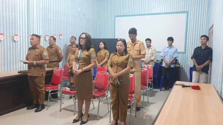 Kominfo Talaud Perkuat Iman dan Kebersamaan ASN