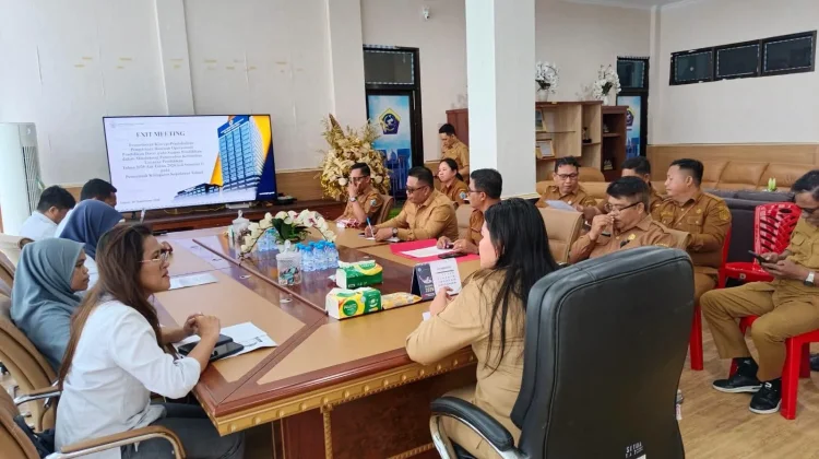 Pemkab Talaud dan BPK Gelar Exit Meeting Pra Audit Pendidikan