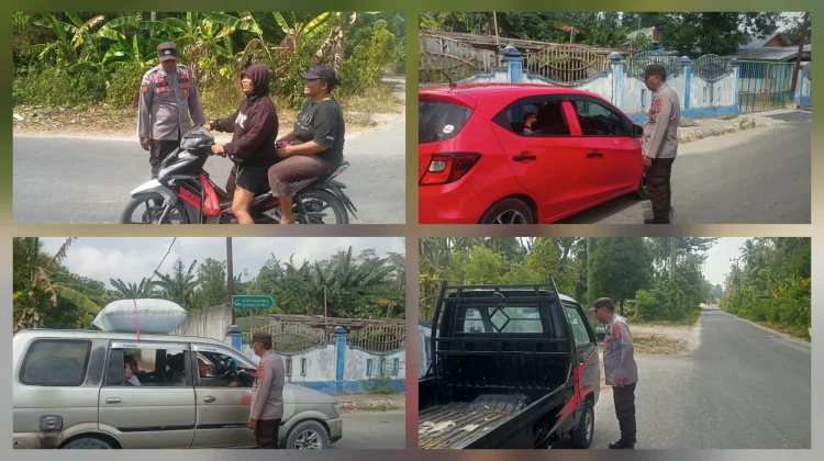 Patroli Mobil Polsek Lirung Pastikan Wilayah Aman dan Kondusif