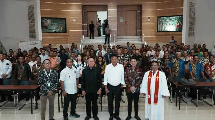 Bupati Talaud Welly Titah Apresiasi Konsultasi PKB Sinode GERMITA