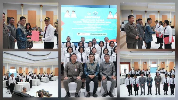 Bupati Welly Titah Tutup Latsar CPNS Talaud Tahun 2026