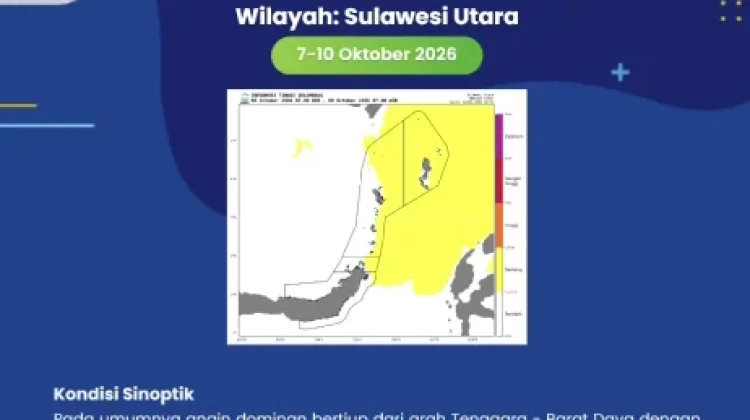 Gelombang hingga 2,5 Meter Berpeluang di Talaud