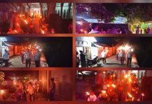 Remaja Masjid Asy Suhada Beo Gelar Pawai Obor Sambut Ramadhan