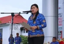 Wakil Bupati Talaud Pimpin Apel Korpri Perkuat Disiplin