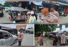 Polsek Melonguane Patroli Presisi Pastikan Wilayah Aman Kondusif