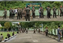 Kodim 1312/Talaud Hijaukan Markas lewat Gerakan Indonesia Asri