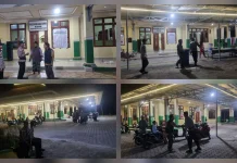 Polsek Melonguane Amankan Buka Puasa Masjid Jabbal Rahmah