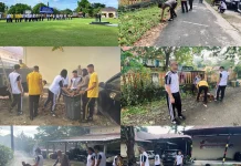 Dukung Indonesia Asri, Polres Talaud Gelar Kerja Bakti
