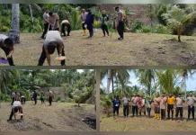 Perkuat Ketahanan Pangan, Kapolsek Essang Tanam Jagung Bersama