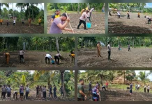 Kapolsek Gemeh Pimpin Penanaman Jagung  Dukung Swasembada Pangan