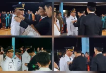 Bupati Welly Titah Lantik 4 Camat Baru
