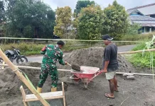 Pembangunan Koperasi Merah Putih di Melonguane