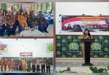 Wabup Anisya Hadiri Pelantikan Pengurus FKPPI Kepulauan Talaud
