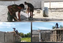 Sinergi TNI dan Warga Percepat Pembangunan KMP