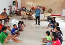 Penyuluhan Rohani di Panti Asuhan Matahit