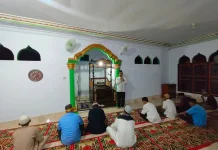Kemenag Talaud Safari Ramadhan di Masjid Al- Inayah Bowombaru