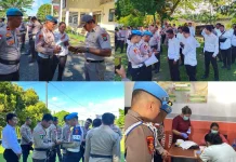 Propam Polda Sulut Gelar Gaktibplin di Polres Talaud