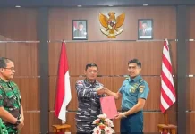 Letkol Zunaidy Resmi Terima Memorandum Jabatan Danlanal Melonguane