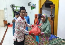 Kakan Kemenag Talaud Safari Ramadhan di Masjid Nurul Jihad Bawunian.