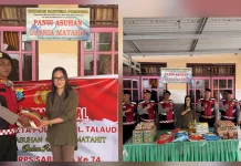 Semarak HUT Sabhara Ke-74 Melalui Bakti Sosial Talaud