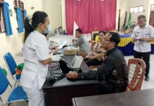 Kemenag Talaud Lakukan Pemeriksaan Kesehatan