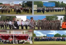 Kapolres Talaud Pimpin Apel Gelar Pasukan Operasi Ketupat 2026