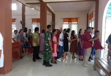 Babinsa Lirung Ajak Jaga Toleransi Umat Beragama