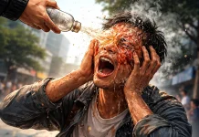 Cara Tepat Menangani Luka Bakar Kimia