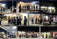 Personel Polsek Kabaruan Gelar Patroli KRYD jelang Lebaran