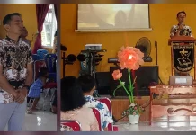 Kapolsek Beo Hadiri Ibadah Minggu Kasih Gereja Bethany