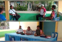 Babinsa Desa Kiama Barat Gelar Komunikasi Sosial Masyarakat ​Talaud
