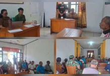Sinergi Babinsa dan Dinas Kelautan Konservasi Pulau Intata