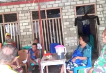 Koramil Rainis Komsos dengan Warga Binaan
