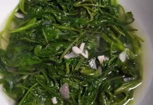 Sayur Kangkung Rebus Baik untuk Kesehatan